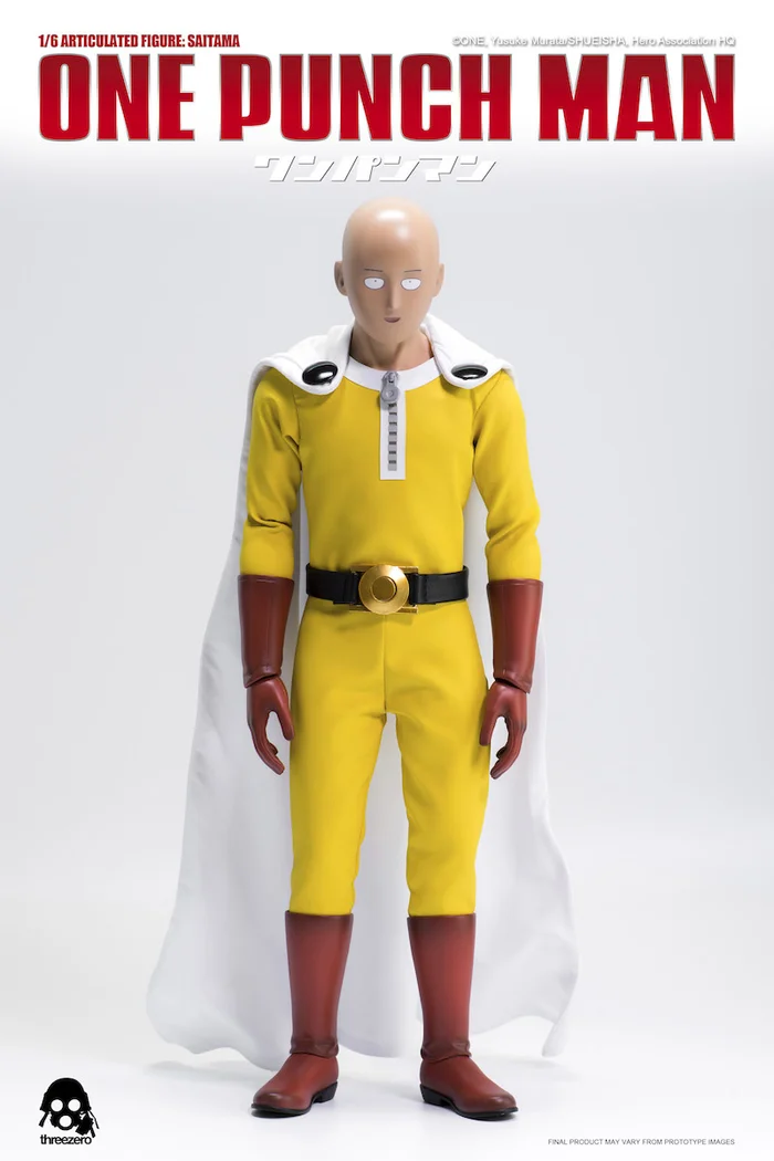 ThreeZero One-Punch Man Saitama 1/6 Scale Articulated Figure 18 ThreeZero One-Punch Man Saitama 1/6 Scale Articulated Figure - Image 17