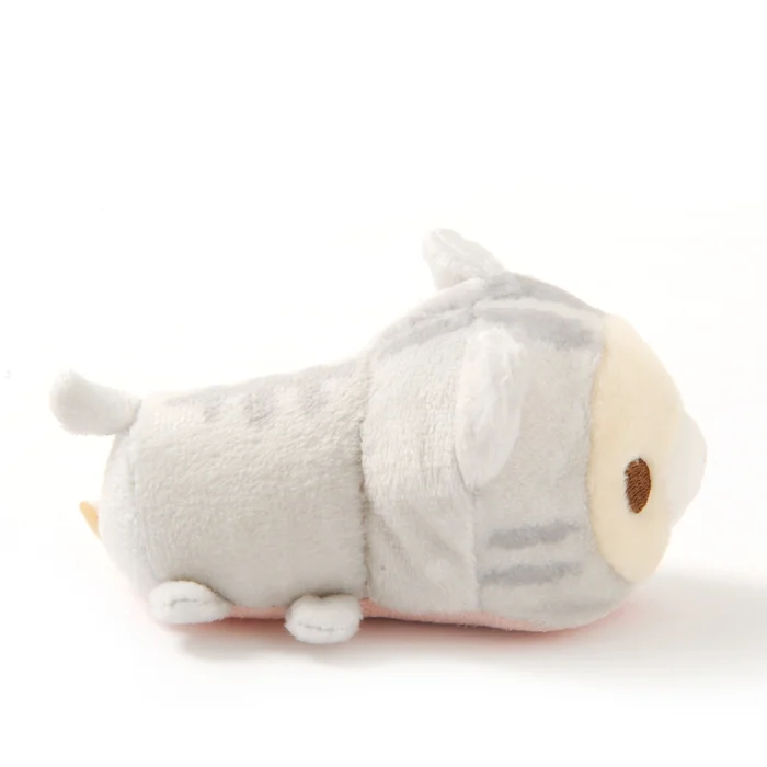 Korilakkuma Nonbiri Neko Mochipettan Palm-sized Plush 5 Korilakkuma Nonbiri Neko Mochipettan Palm-sized Plush - Image 3