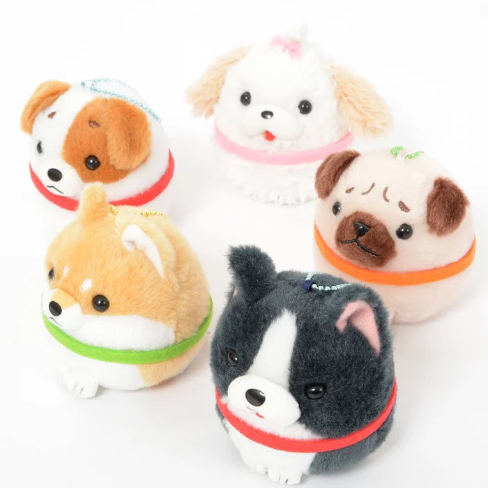 Wanko Tai Dog Plush Collection (Ball Chain) 4 Wanko Tai Dog Plush Collection (Ball Chain) - Image 2