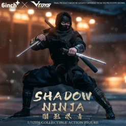 Shadow Ninja (Black) 1/12 Scale Action Figure