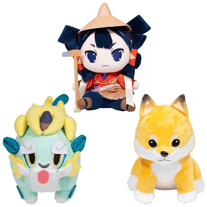 GOOD SMILE COMPANY Sakuna: Of Rice And Ruin Plushies 3 GOOD SMILE COMPANY Sakuna: Of Rice And Ruin Plushies