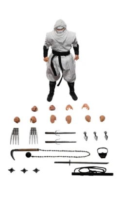 Shadow Ninja (White) 1/12 Scale Action Figure -CAPCOM Shop 79fc218f3fff4542bf6b2fdfd70334ed.jpg