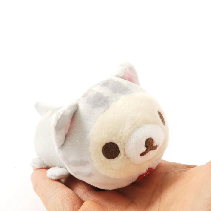 Korilakkuma Nonbiri Neko Mochipettan Palm-sized Plush 8 Korilakkuma Nonbiri Neko Mochipettan Palm-sized Plush - Image 6