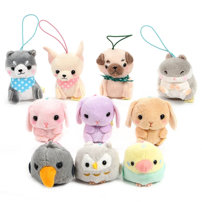 Puchimaru All-Stars Animal Plush Collection (Mini Strap) 3 Puchimaru All-Stars Animal Plush Collection (Mini Strap)