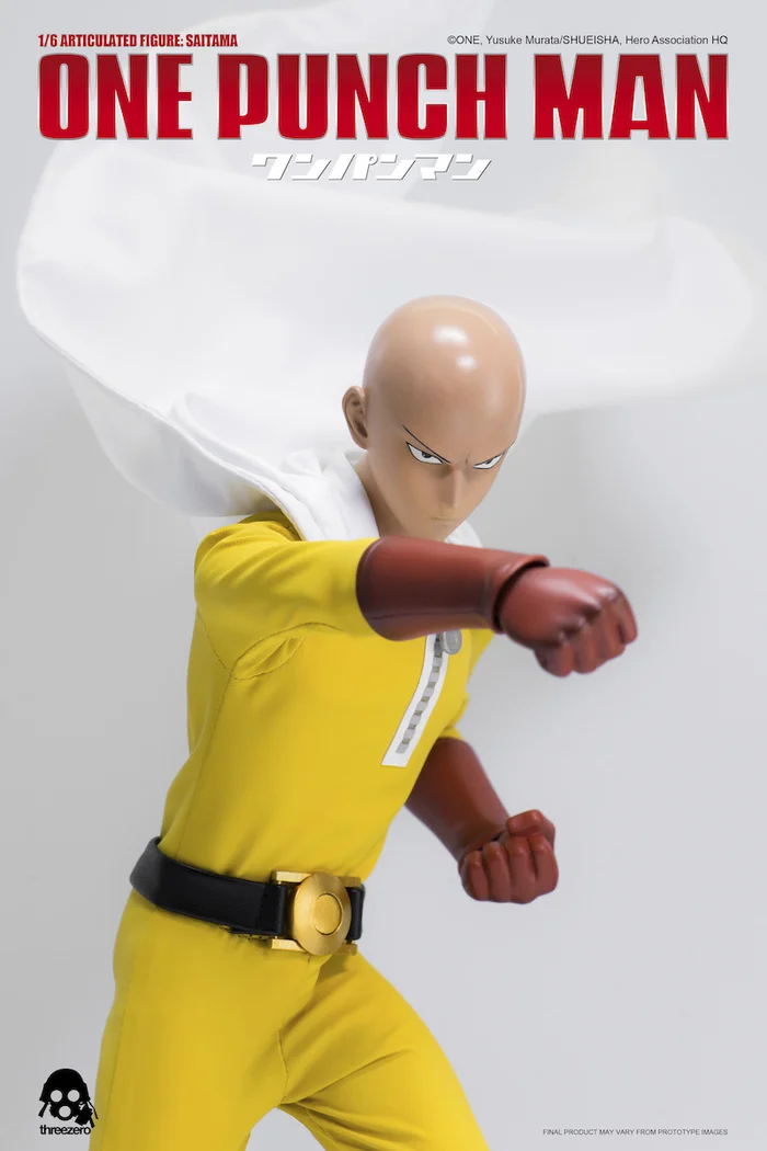 ThreeZero One-Punch Man Saitama 1/6 Scale Articulated Figure 16 ThreeZero One-Punch Man Saitama 1/6 Scale Articulated Figure - Image 15