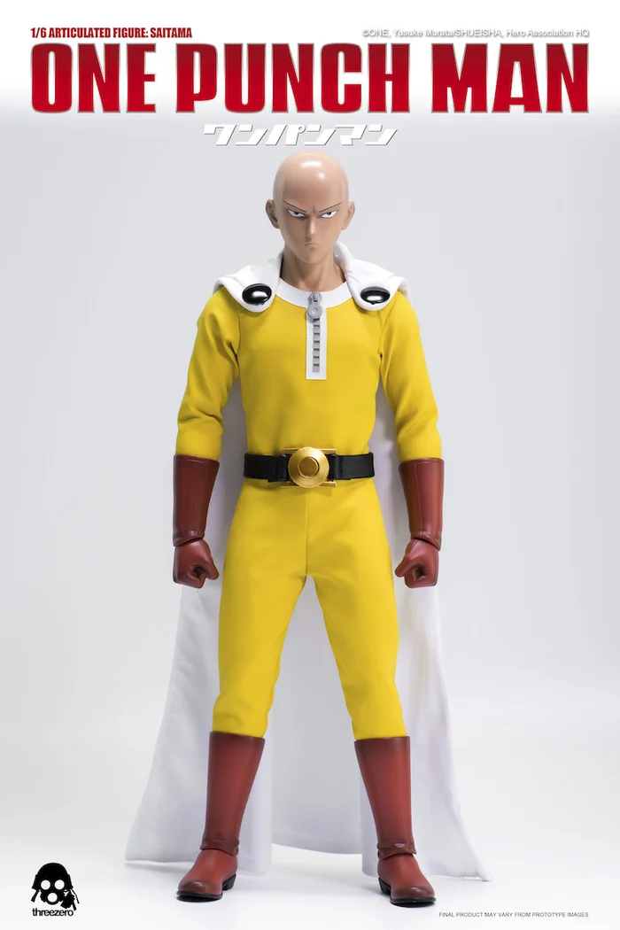 ThreeZero One-Punch Man Saitama 1/6 Scale Articulated Figure 14 ThreeZero One-Punch Man Saitama 1/6 Scale Articulated Figure - Image 13