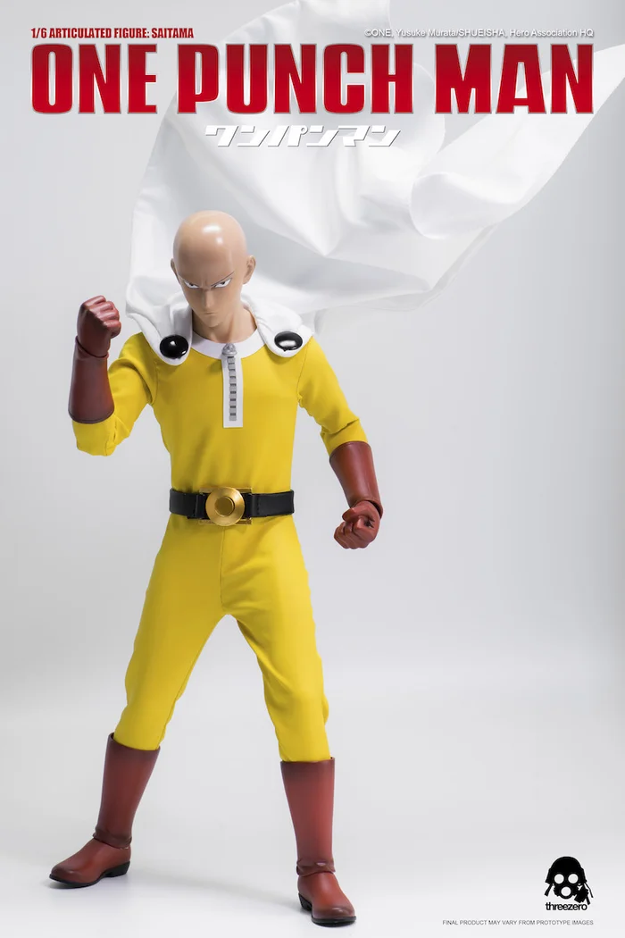 ThreeZero One-Punch Man Saitama 1/6 Scale Articulated Figure 17 ThreeZero One-Punch Man Saitama 1/6 Scale Articulated Figure - Image 16